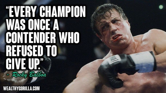 Top 20 Inspiring Quotes by Rocky!