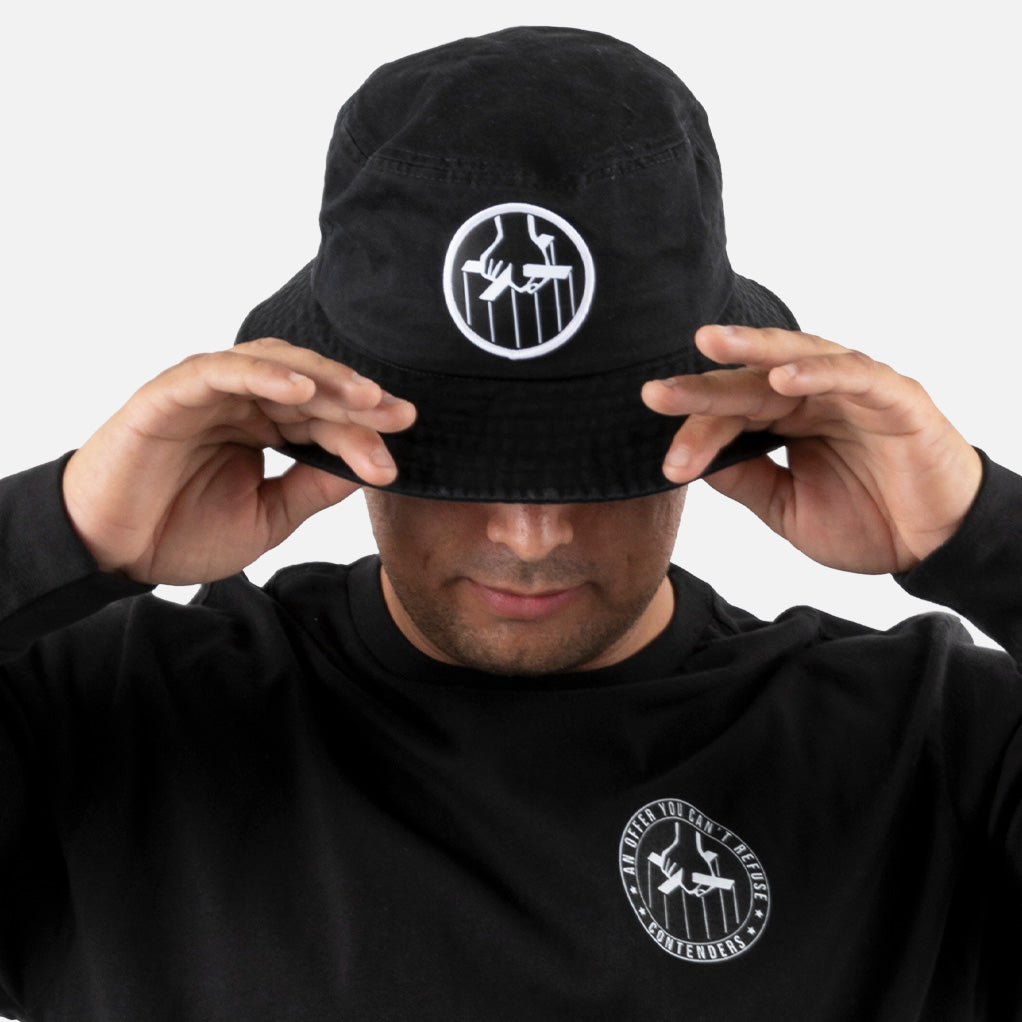 THE GODFATHER PUPPET HAND BUCKET HAT