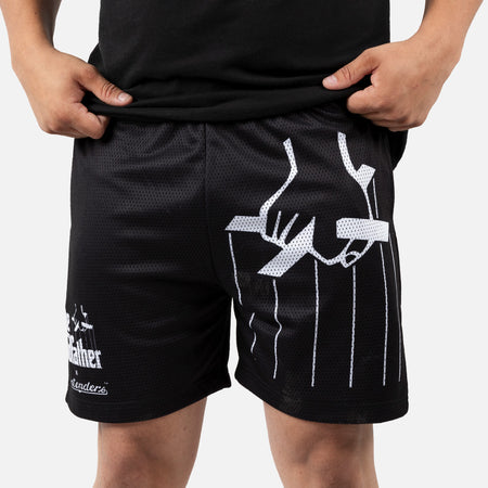 THE GODFATHER PUPPET HAND MESH ACTIVE SHORT