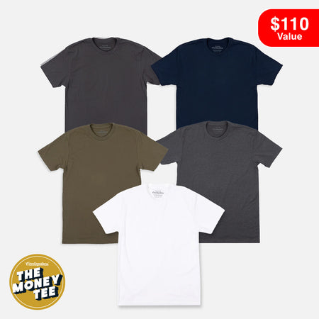 THE MONEY TEE 5 PACK