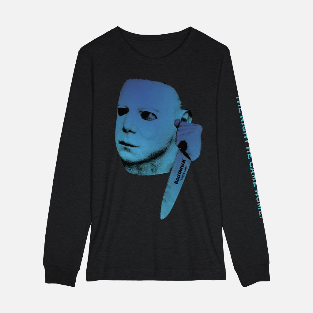 HALLOWEEN THE KNIFE LONG SLEEVE SHIRT