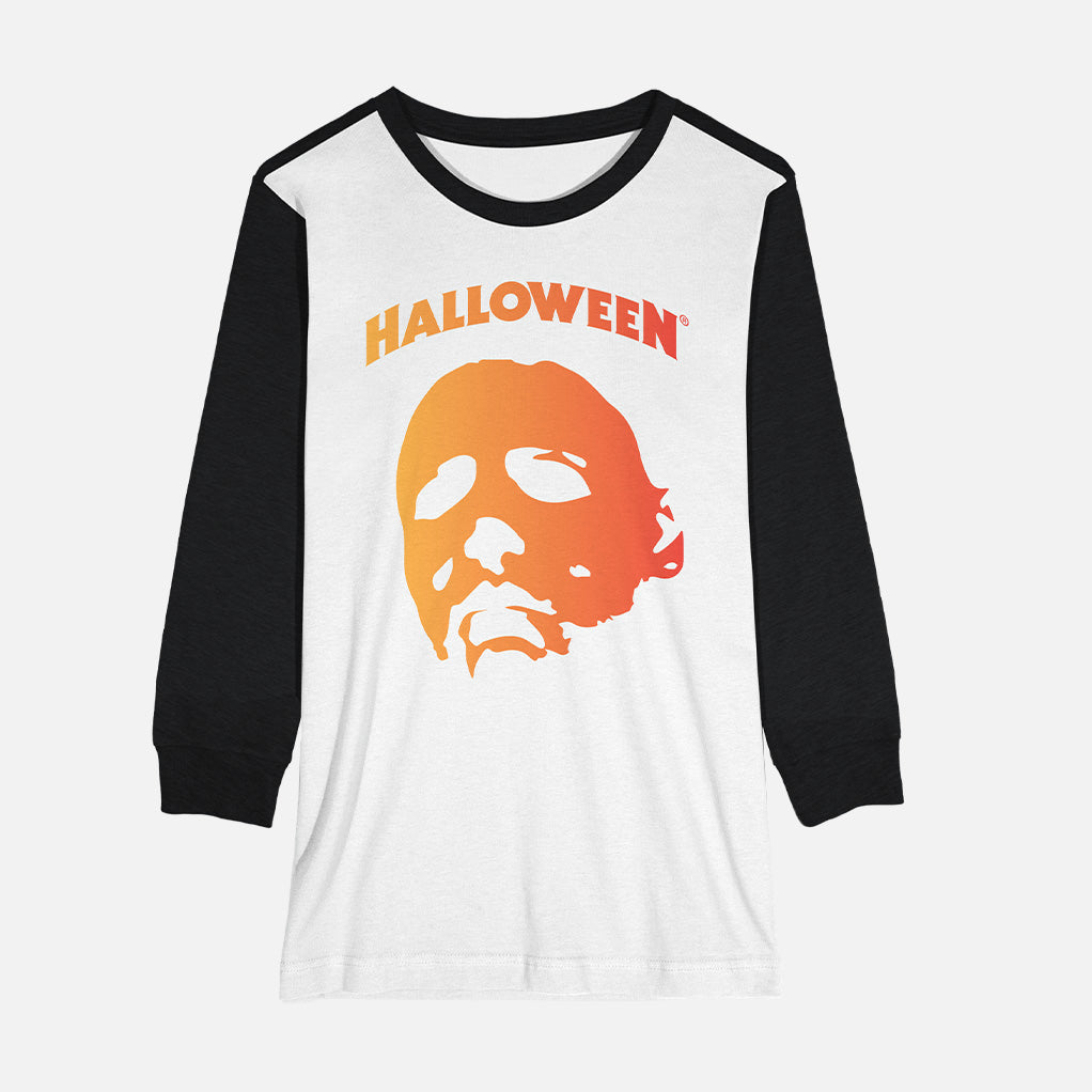 HALLOWEEN MM MASK RAGLAN SHIRT