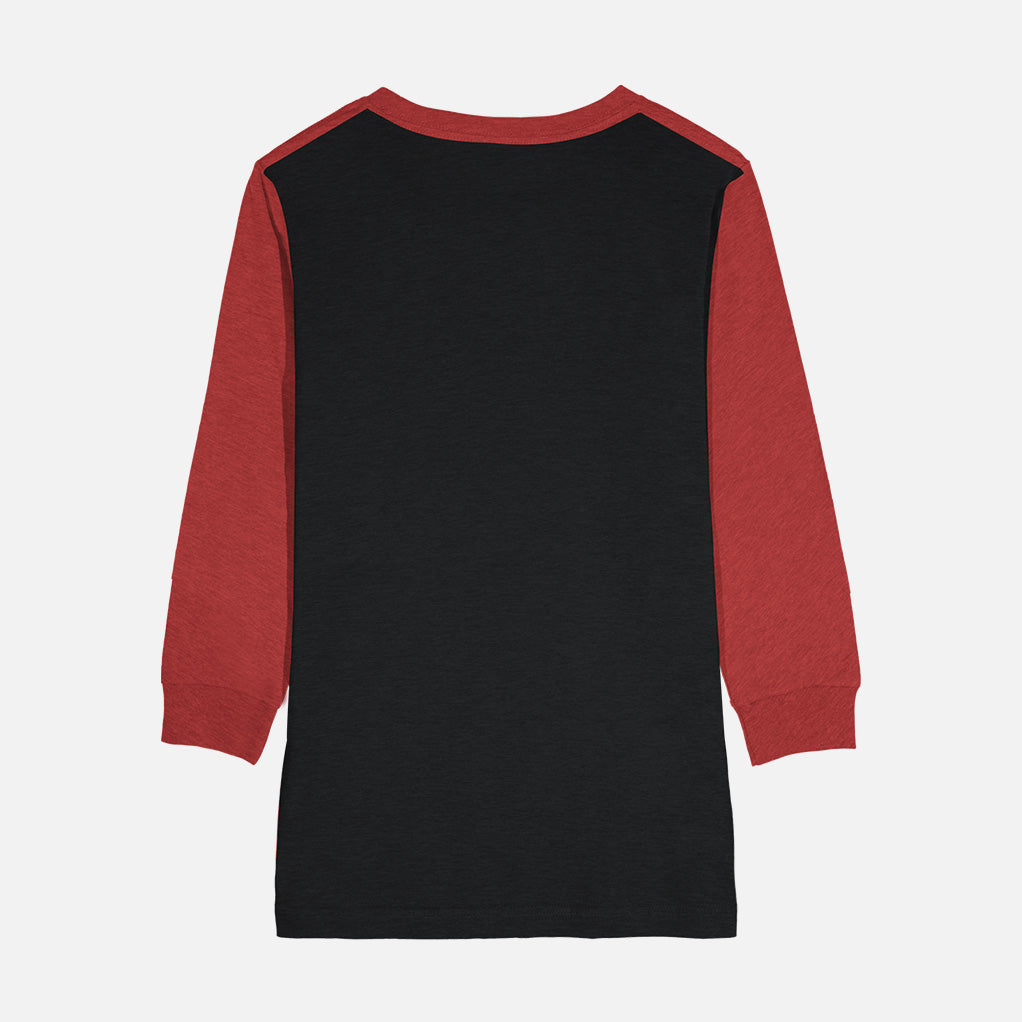 HALLOWEEN MM MASK RAGLAN SHIRT