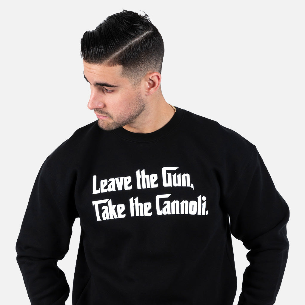 THE GODFATHER THE CANNOLI CREWNECK SWEATSHIRT