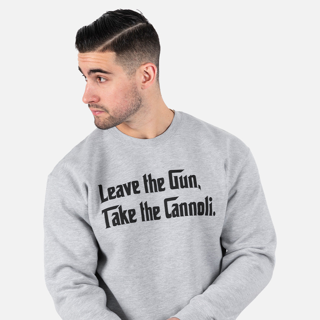 THE GODFATHER THE CANNOLI CREWNECK SWEATSHIRT