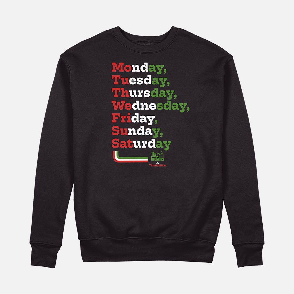 THE GODFATHER INGLESE CREWNECK SWEATSHIRT