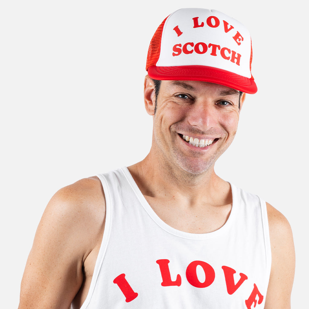 ANCHORMAN SCOTCHY TRUCKER SNAPBACK