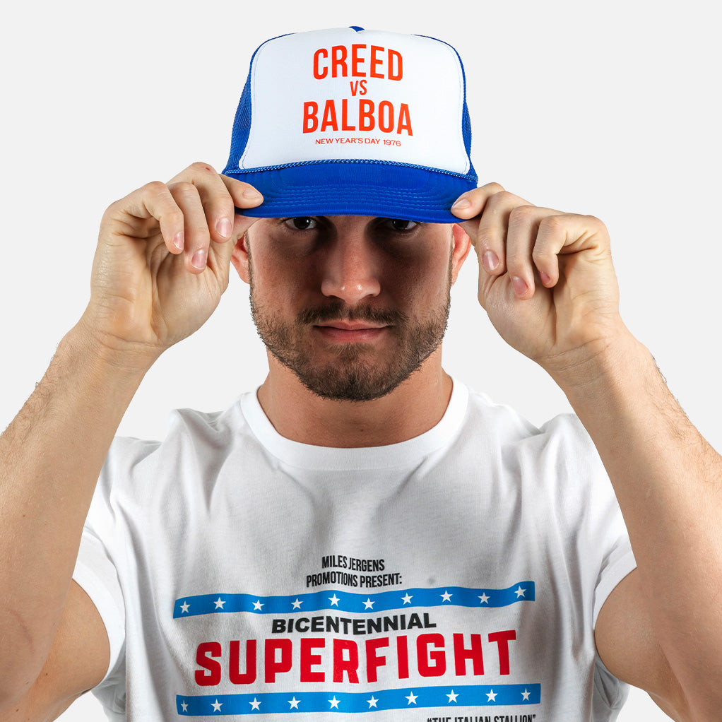 ROCKY SUPER FIGHT POSTER TRUCKER SNAPBACK