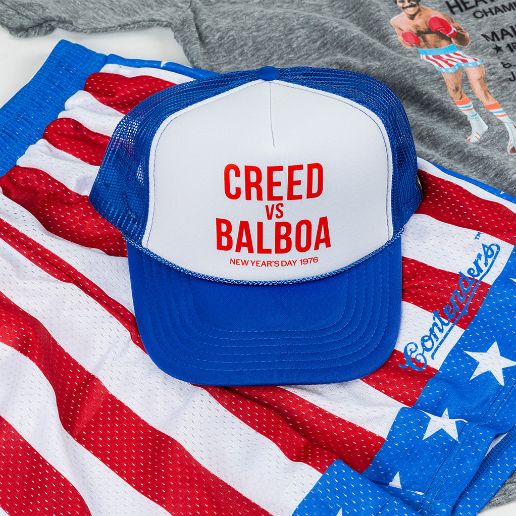 ROCKY SUPER FIGHT POSTER TRUCKER SNAPBACK