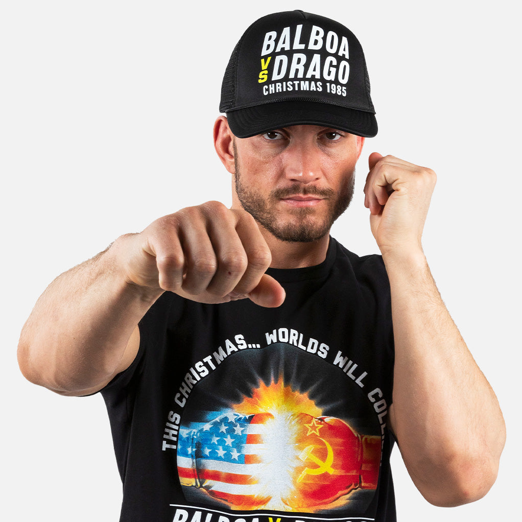 ROCKY WORLDS WILL COLLIDE POSTER TRUCKER SNAPBACK