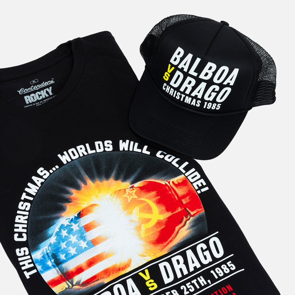 ROCKY WORLDS WILL COLLIDE POSTER TRUCKER SNAPBACK