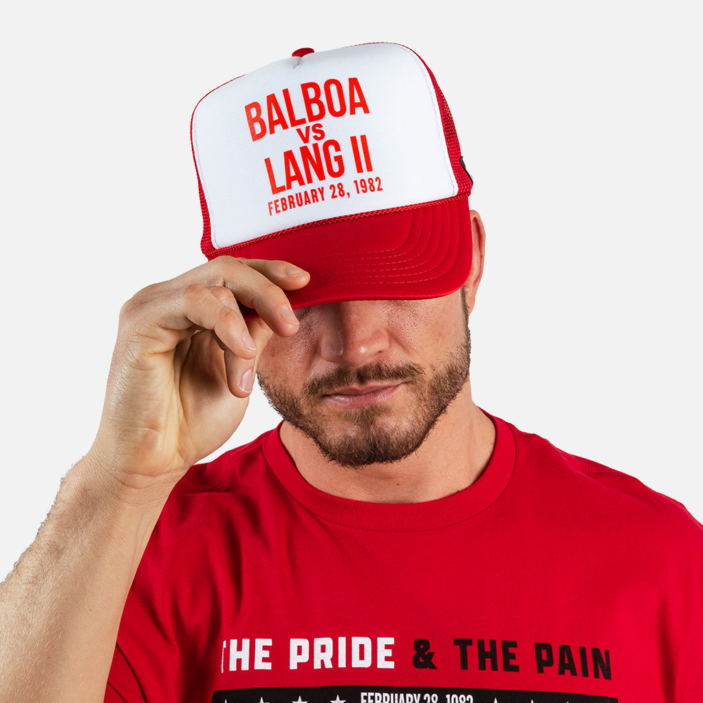 ROCKY THE PRIDE AND THE PAIN POSTER TRUCKER SNAPBACK