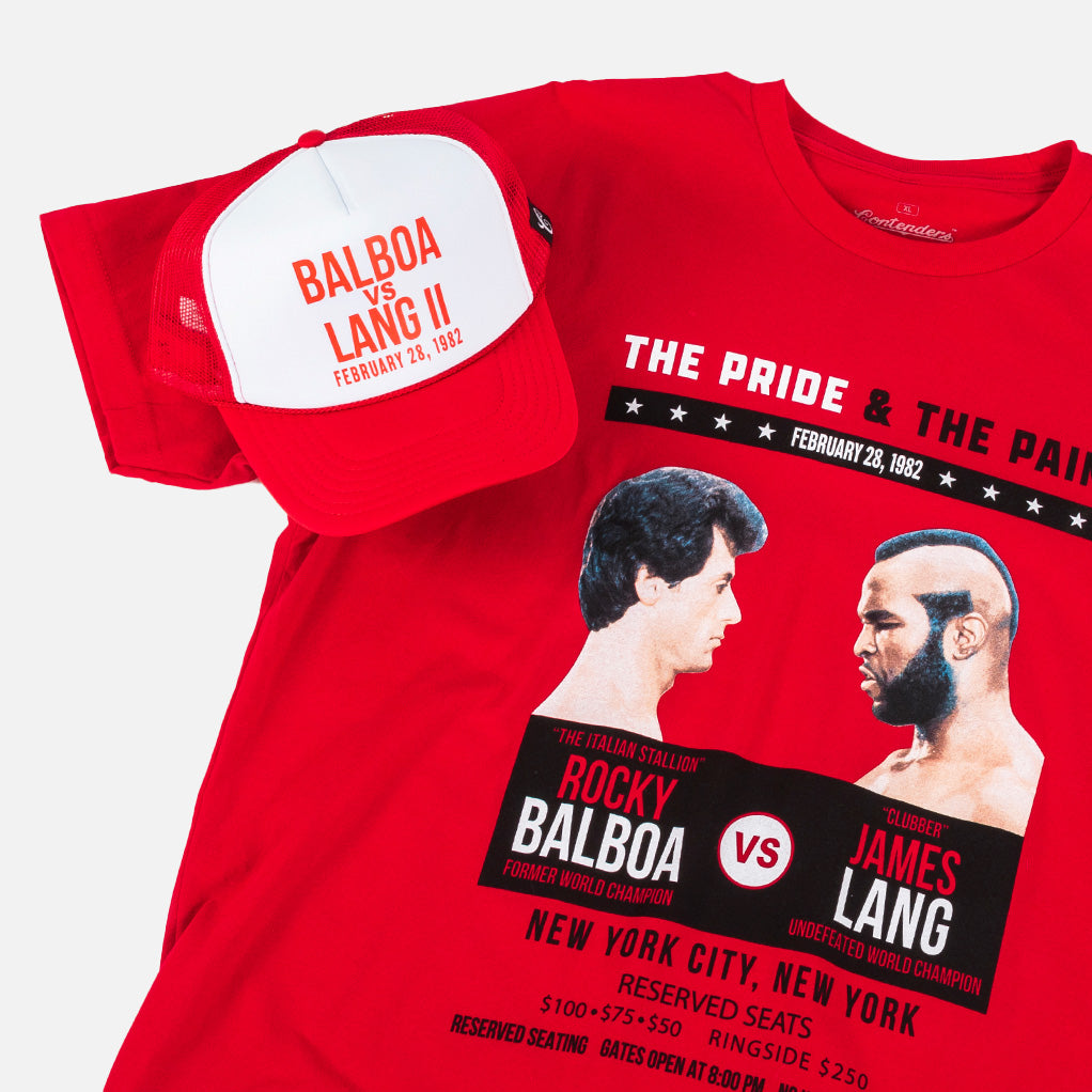 ROCKY THE PRIDE AND THE PAIN POSTER TRUCKER SNAPBACK