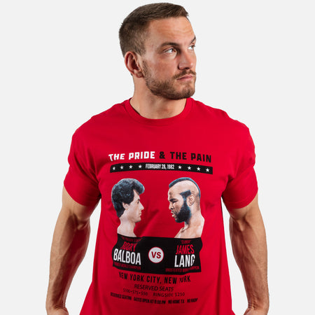 ROCKY THE PRIDE & THE PAIN POSTER SHIRT