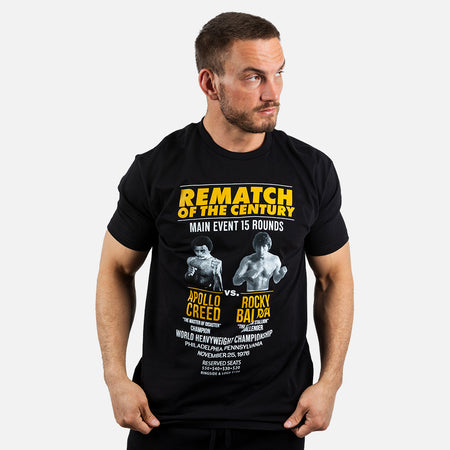 ROCKY REMATCH OF THE CENTURY POSTER SHIRT