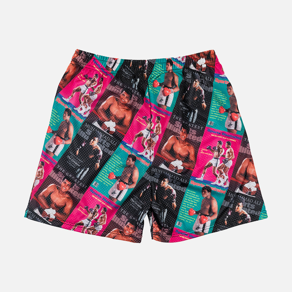 SPORTS ILLUSTRATED x ALI COVERS MESH ACTIVE SHORT