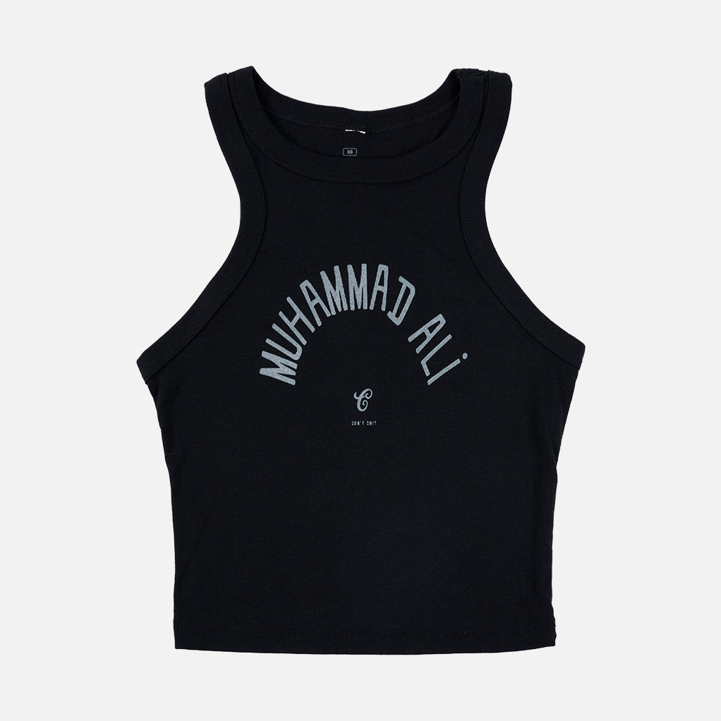 MUHAMMAD ALI 1965 ROBE WOMEN&#39;S MICRO RIB RACER TANK
