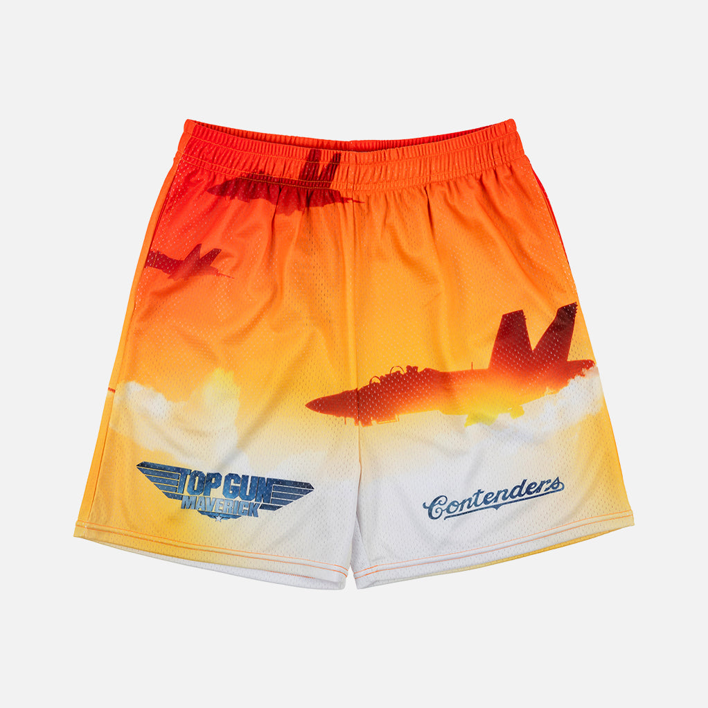 TOP GUN: MAVERICK JETS HORIZON MESH ACTIVE SHORTS