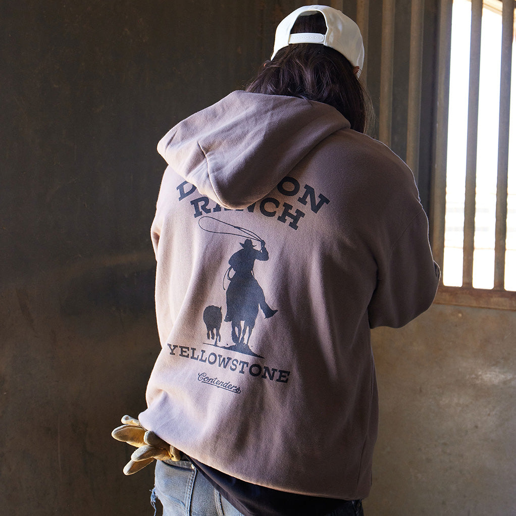 YELLOWSTONE ROPER STRINGLESS PULLOVER HOODIE