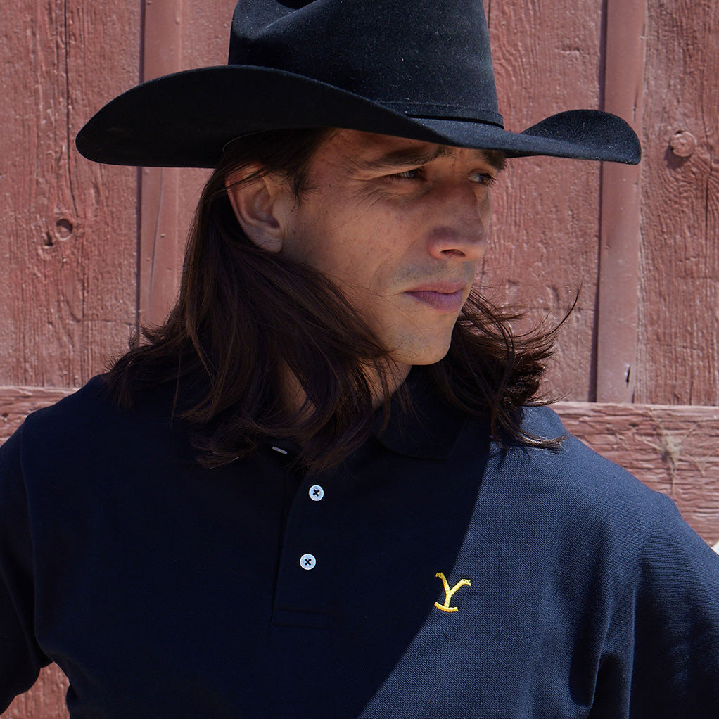 YELLOWSTONE BIG Y EMBROIDERED PIQUE&#39; POLO