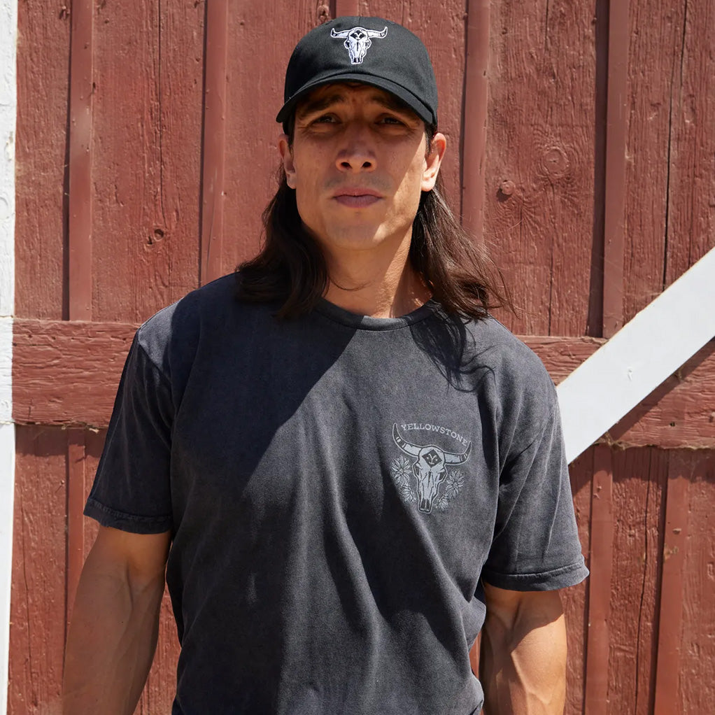 YELLOWSTONE BULL SKULL VINTAGE SHIRT