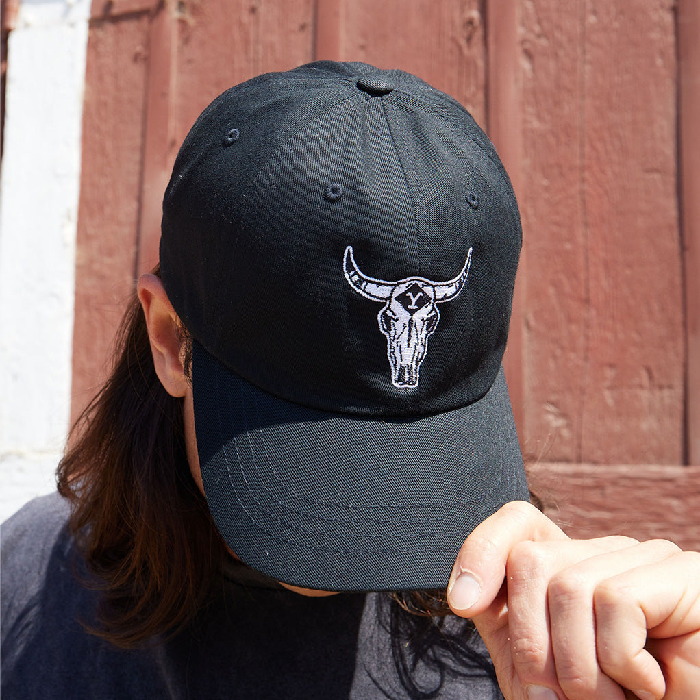 YELLOWSTONE BULL SKULL DAD HAT