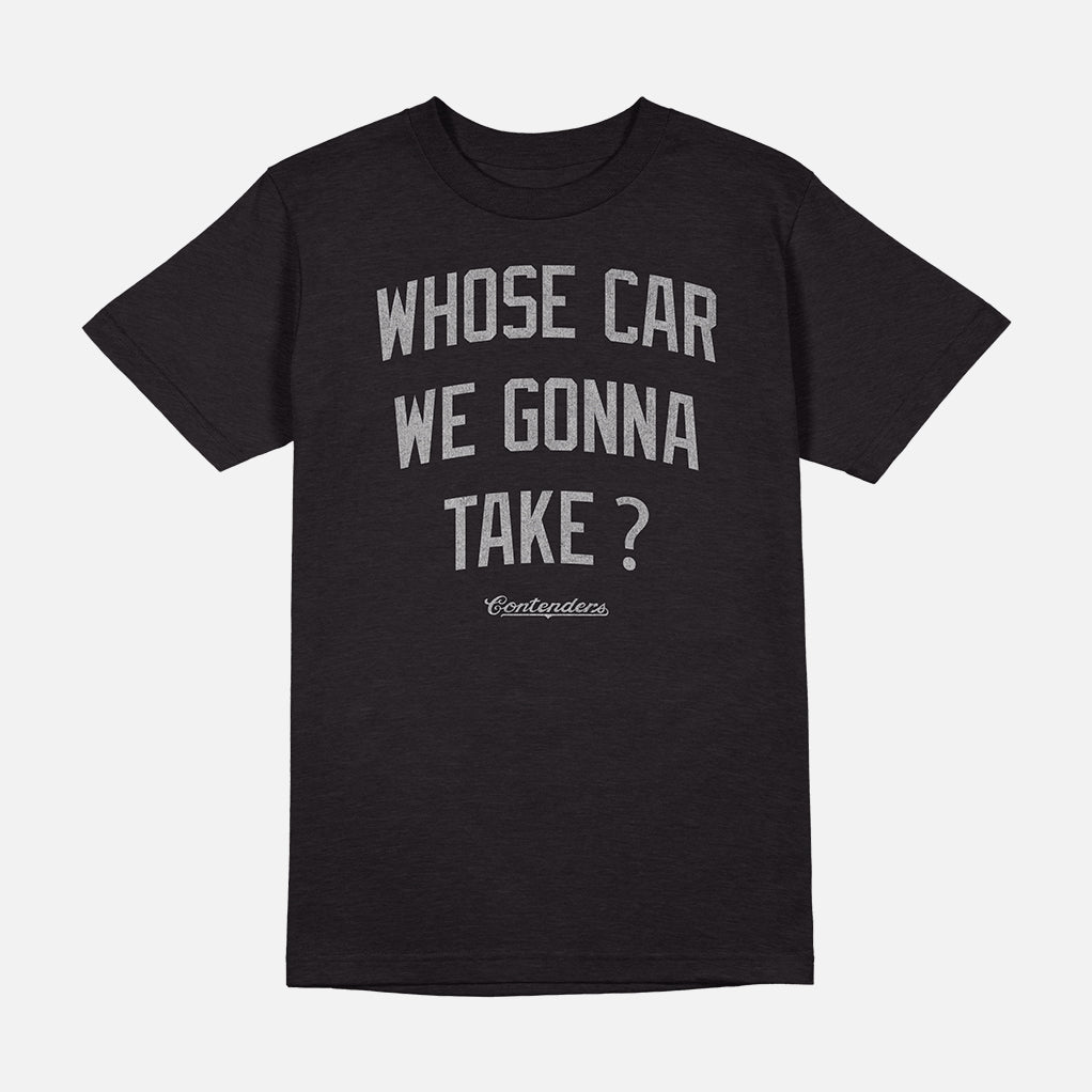CONTENDERS WHOSE CAR SHIRT