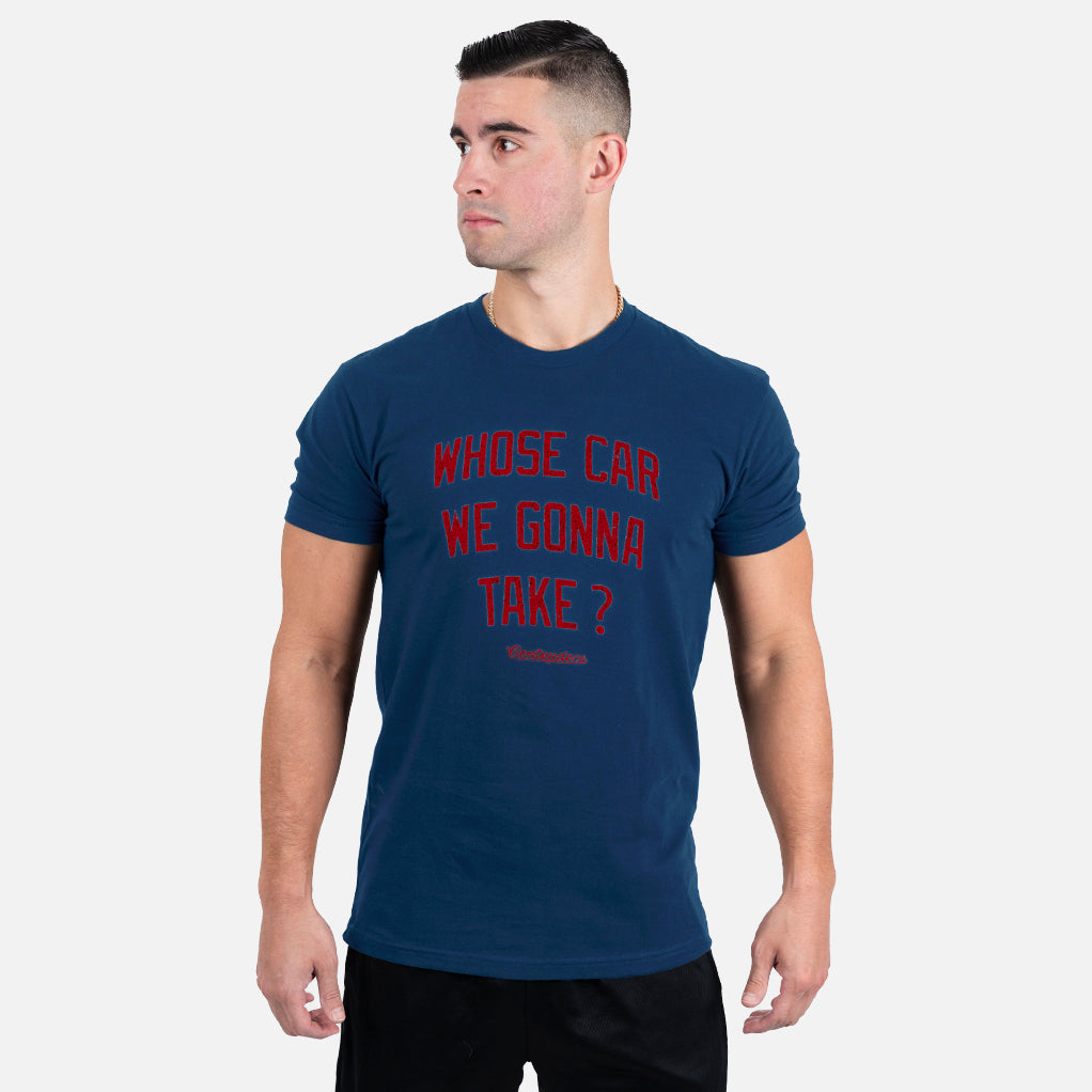 CONTENDERS WHOSE CAR SHIRT