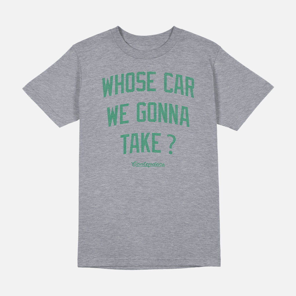 CONTENDERS WHOSE CAR SHIRT