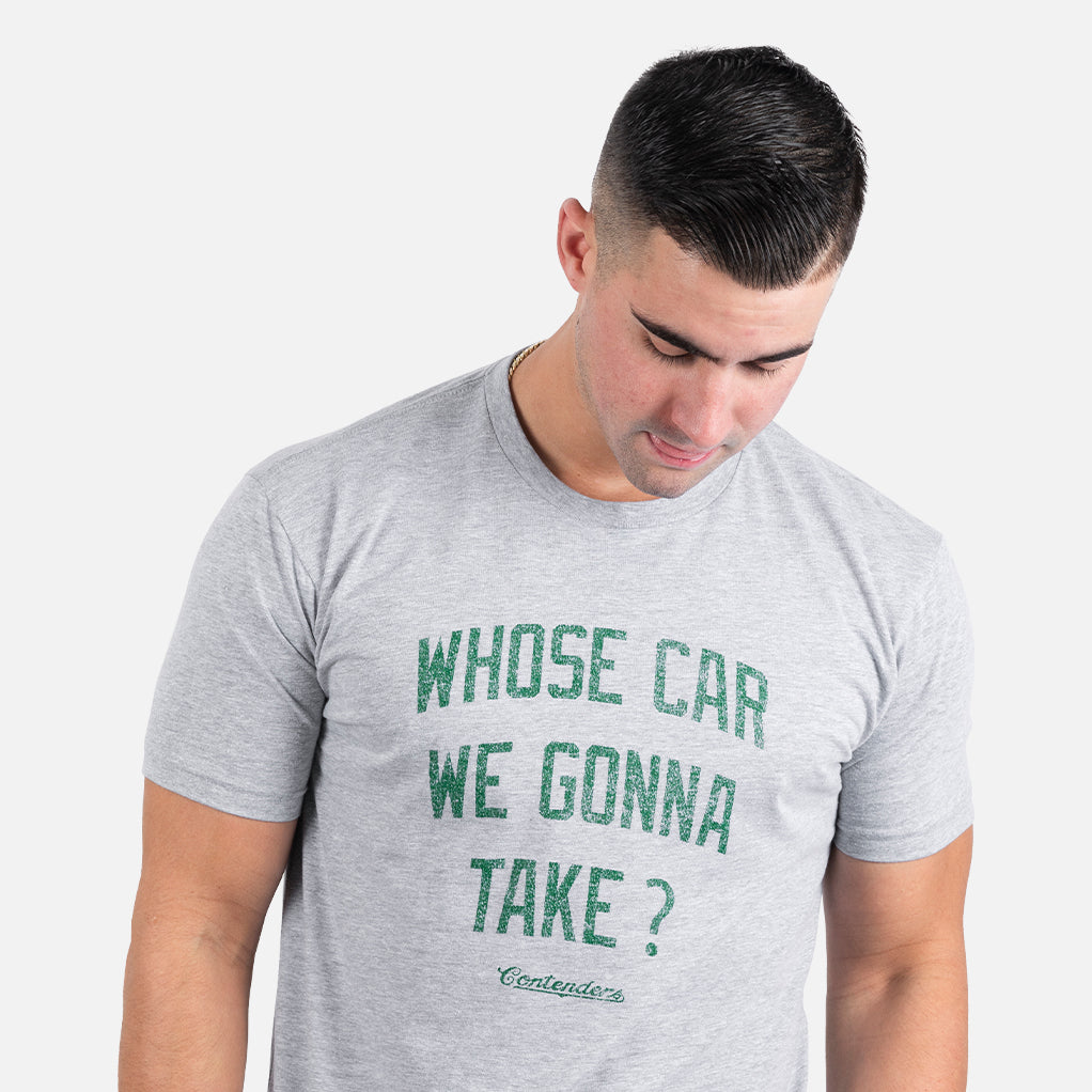 CONTENDERS WHOSE CAR SHIRT