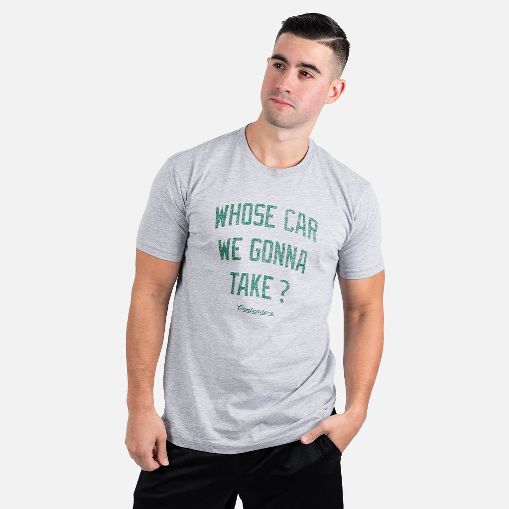 CONTENDERS WHOSE CAR SHIRT