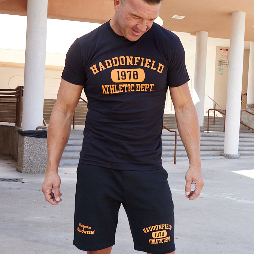 HALLOWEEN HADDONFIELD ATHLETICS SWEAT SHORT