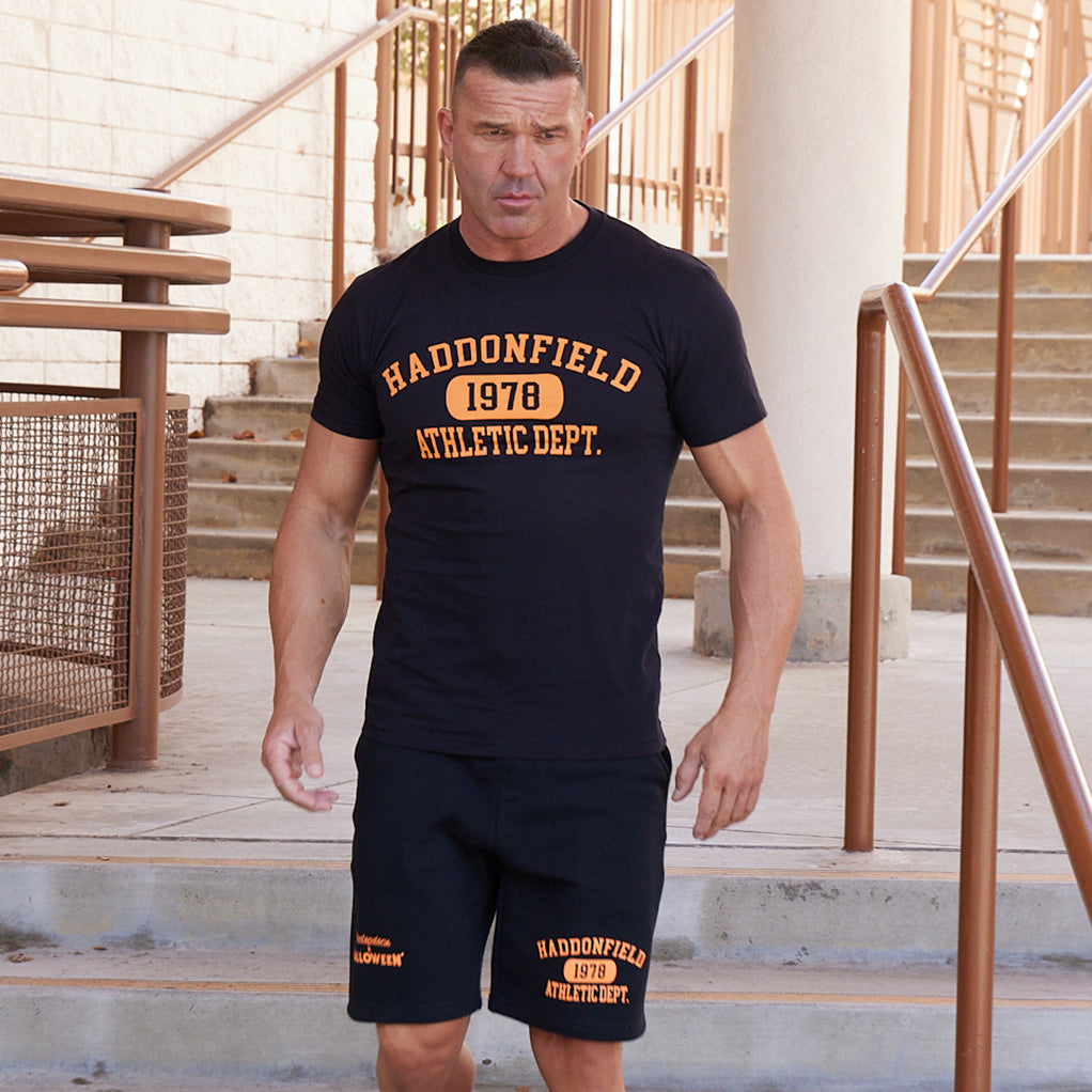 HALLOWEEN HADDONFIELD ATHLETICS SWEAT SHORT