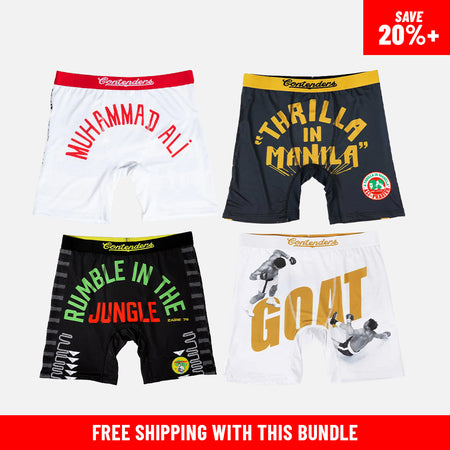 MUHAMMAD ALI 4 PACK BRIEF