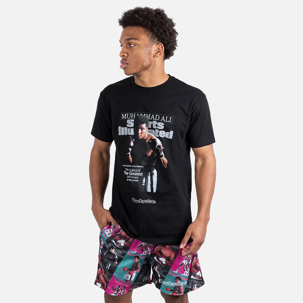 SPORTS ILLUSTRATED x ALI COVERS MESH ACTIVE SHORT