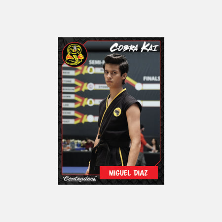 COBRA KAI MIGUEL TRADING CARD