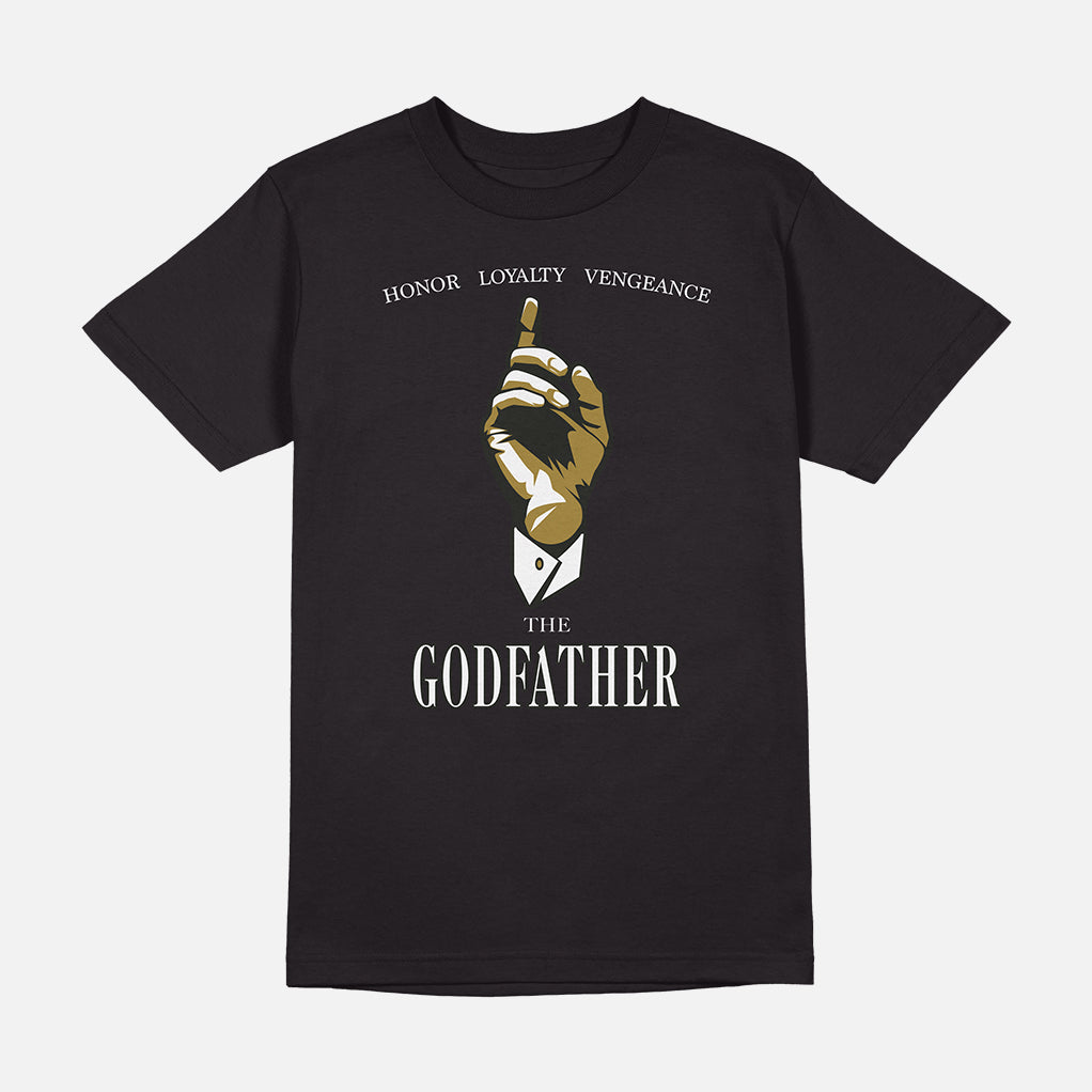 MoonWorks Maglietta Uomo Il Padrino The Godfather - Nero, Taglie Dalla XS Alla 5XL, 100% Cotone
