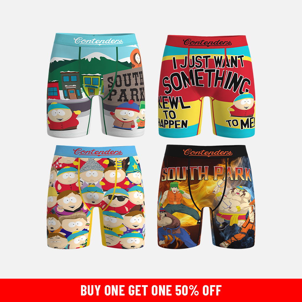 SOUTH PARK 4 PACK BRIEF