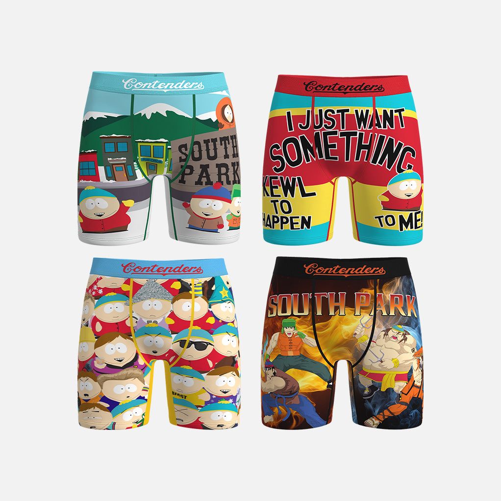 SOUTH PARK 4 PACK BRIEF