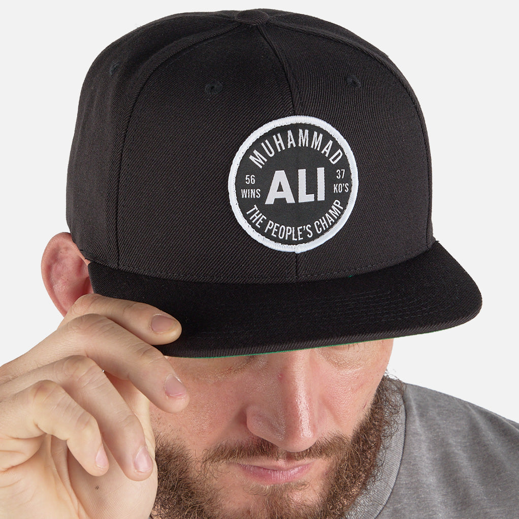 MUHAMMAD ALI PEOPLE'S CHAMP STAMP SNAPBACK