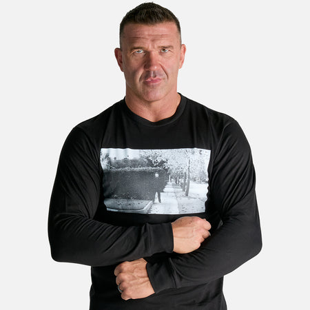 HALLOWEEN POST CARD LONG SLEEVE SHIRT