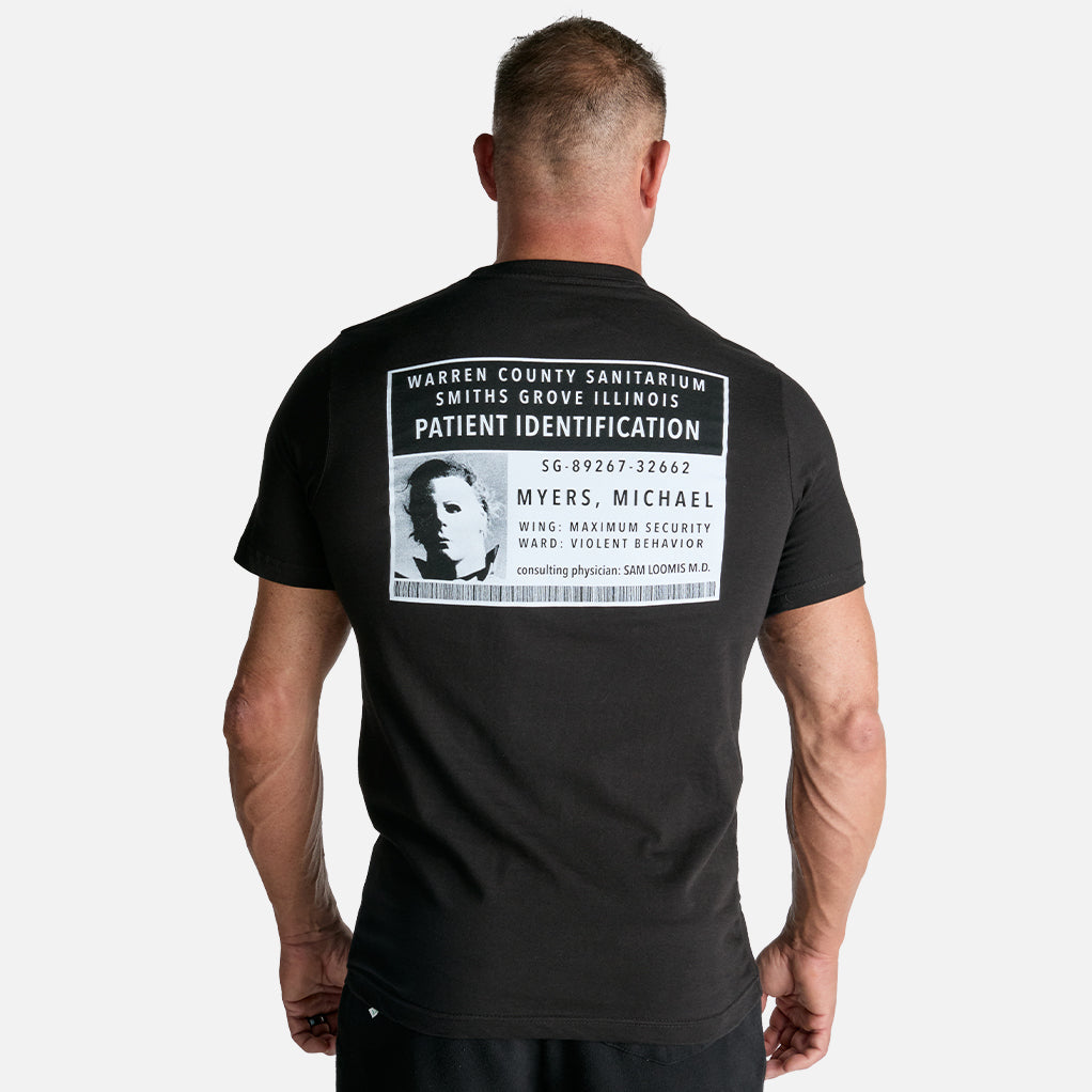 HALLOWEEN MICHAEL&#39;S ID CARD SHIRT