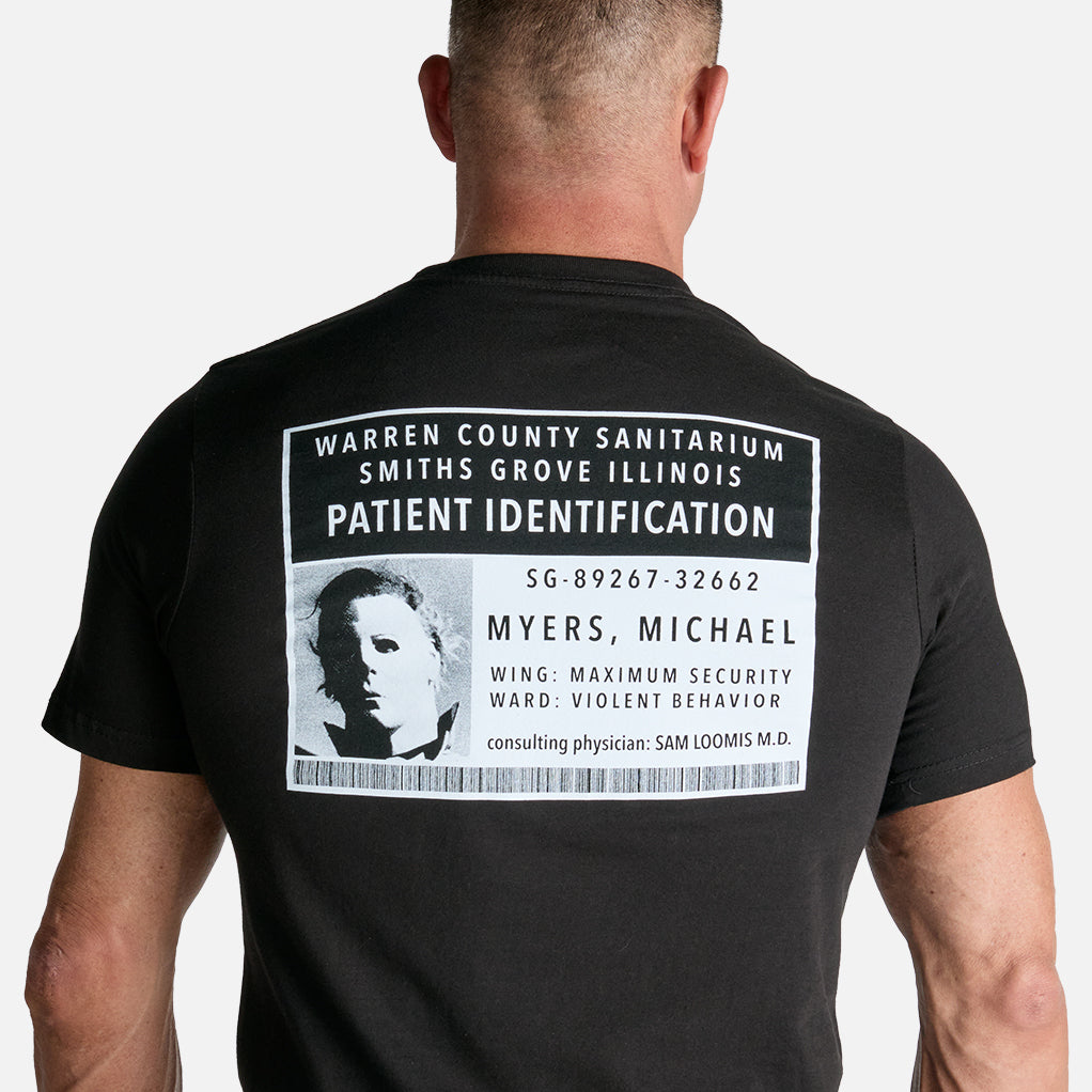 HALLOWEEN MICHAEL&#39;S ID CARD SHIRT