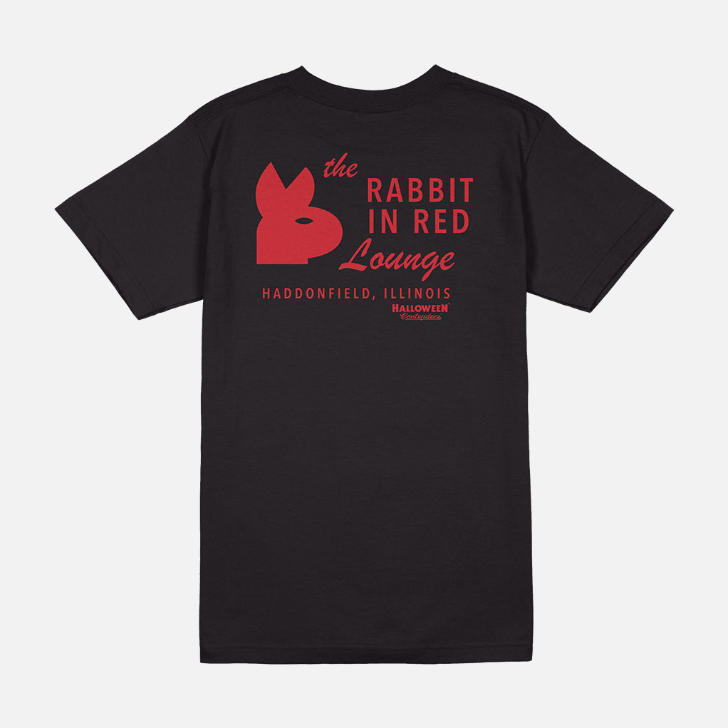 HALLOWEEN RABBIT IN RED SHIRT