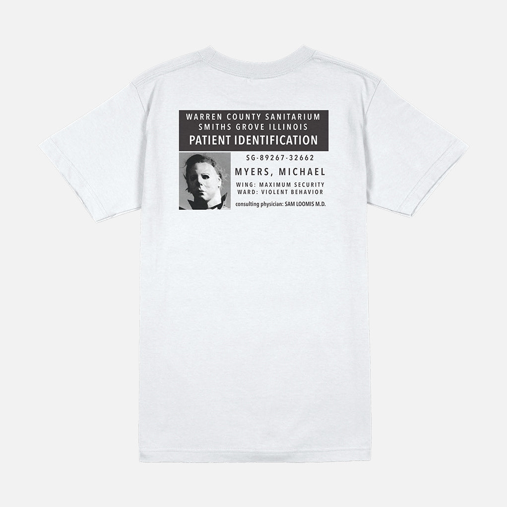 HALLOWEEN MICHAEL&#39;S ID CARD SHIRT