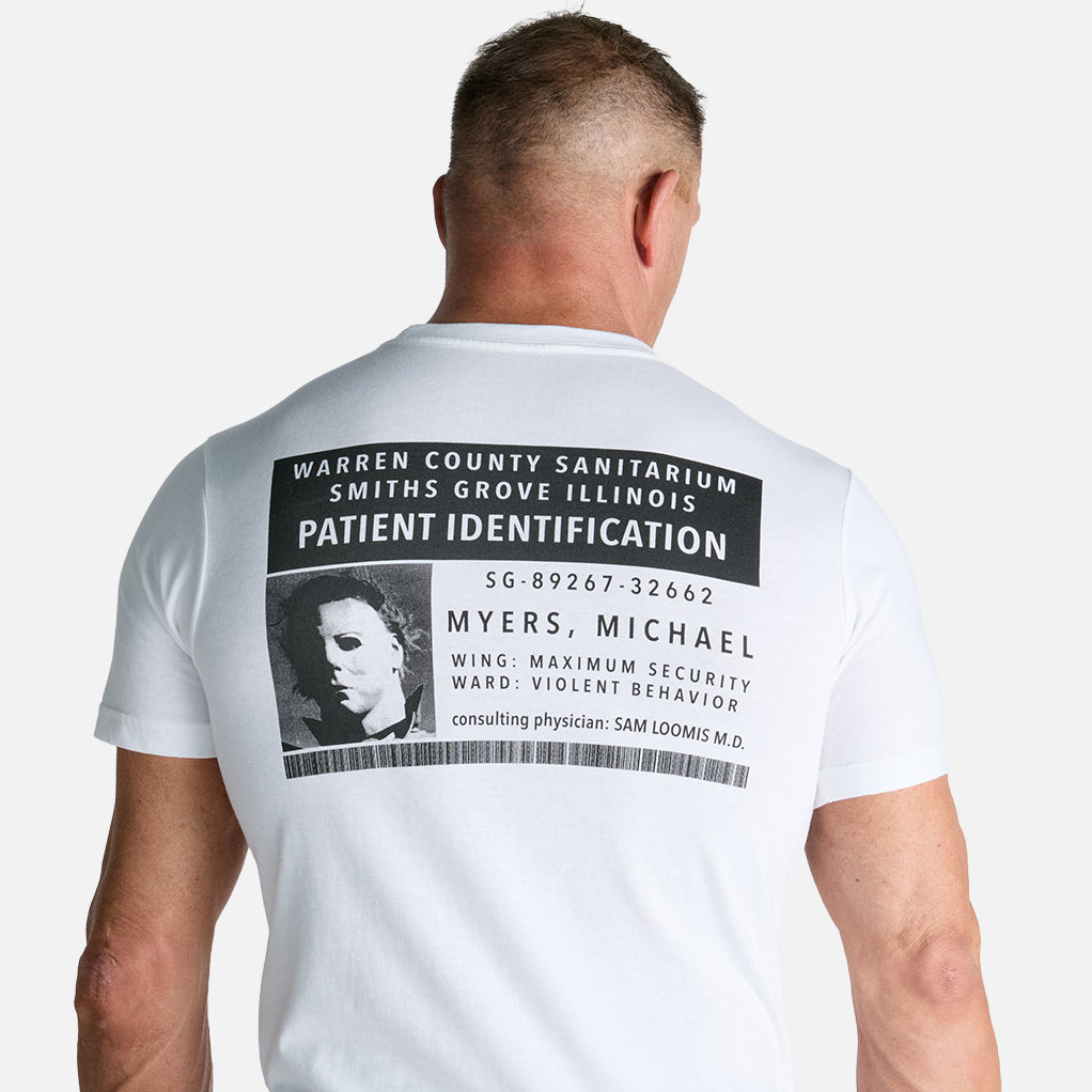 HALLOWEEN MICHAEL&#39;S ID CARD SHIRT