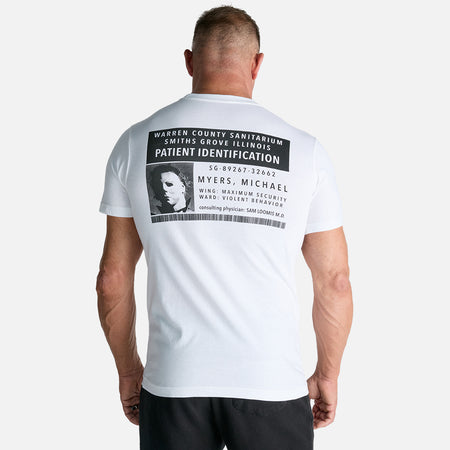 HALLOWEEN MICHAEL'S ID CARD SHIRT