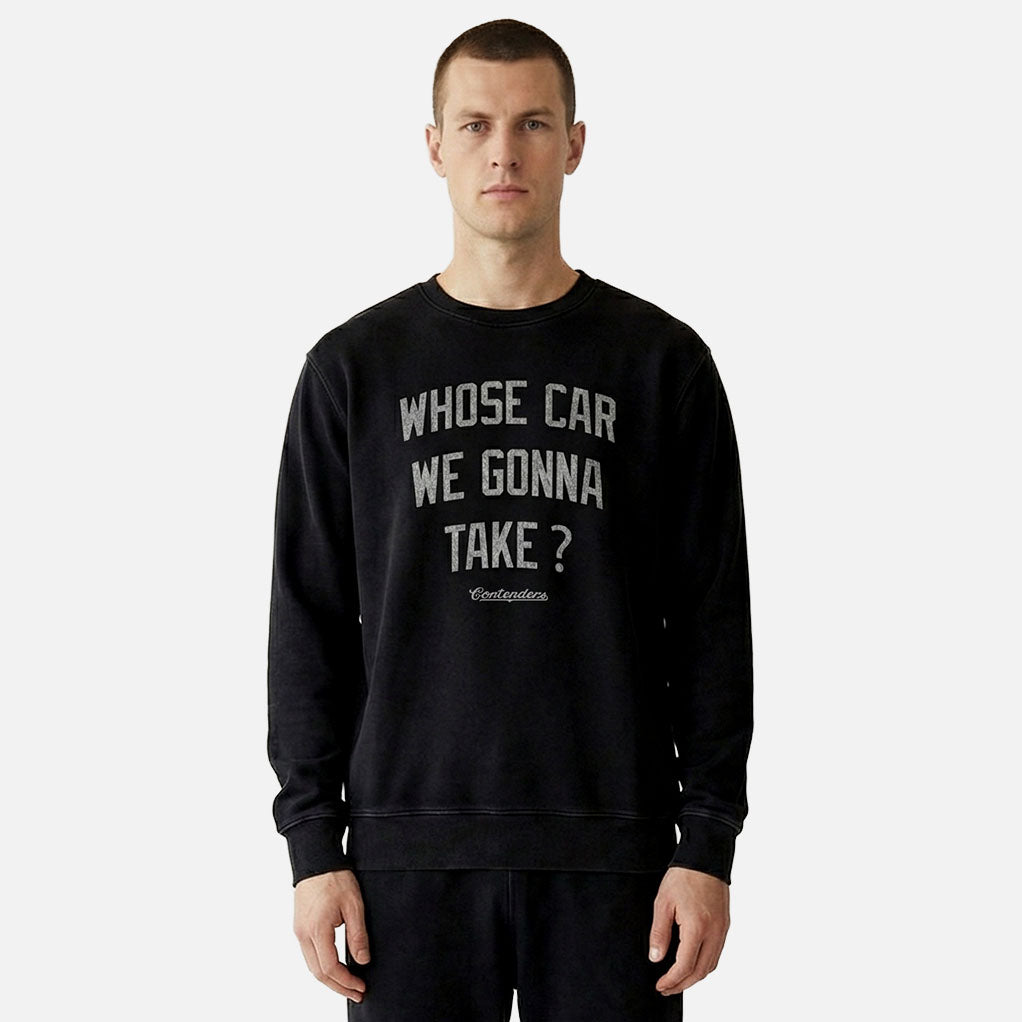 CONTENDERS WHOSE CAR CREWNECK