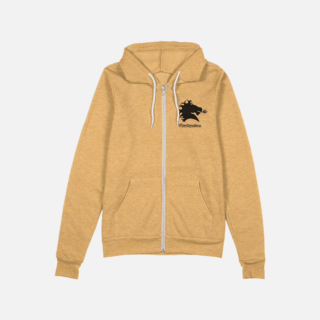 ROCKY STALLION ROBE ZIP UP HOODIE