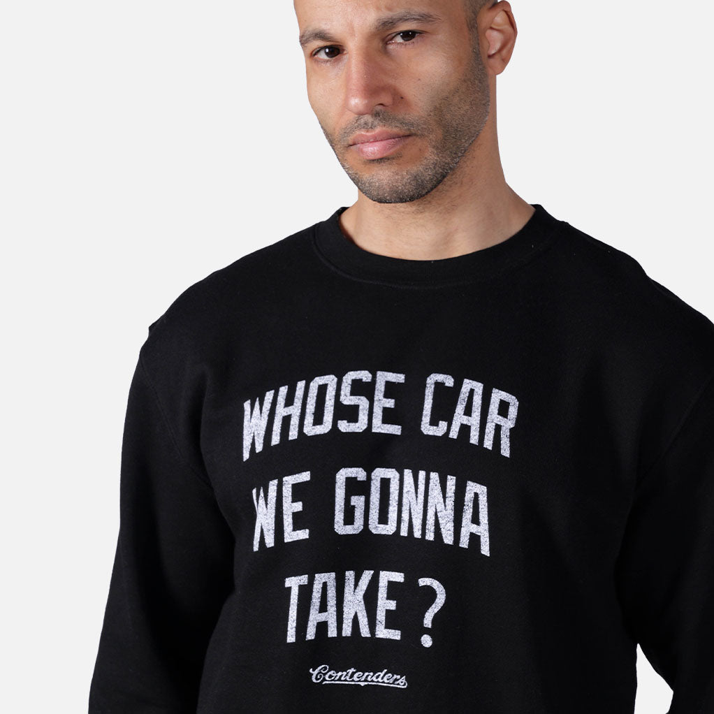 CONTENDERS WHOSE CAR CREWNECK